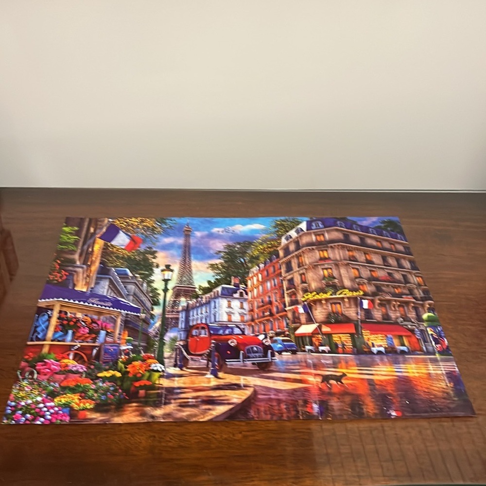 EUC Paris Street Life 1000 Piece Puzzle - Picture 6 of 16